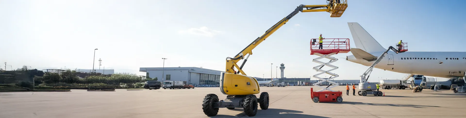 Aerial Work Platform Solid Tires