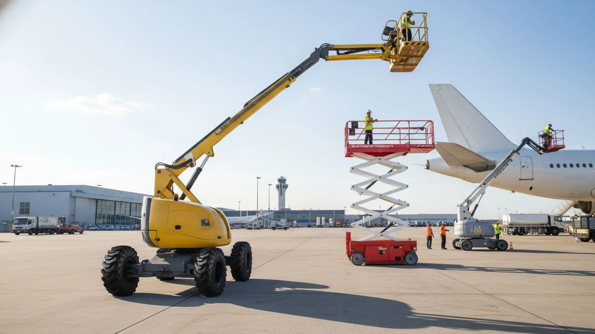 Aerial Work Platform Solid Tire