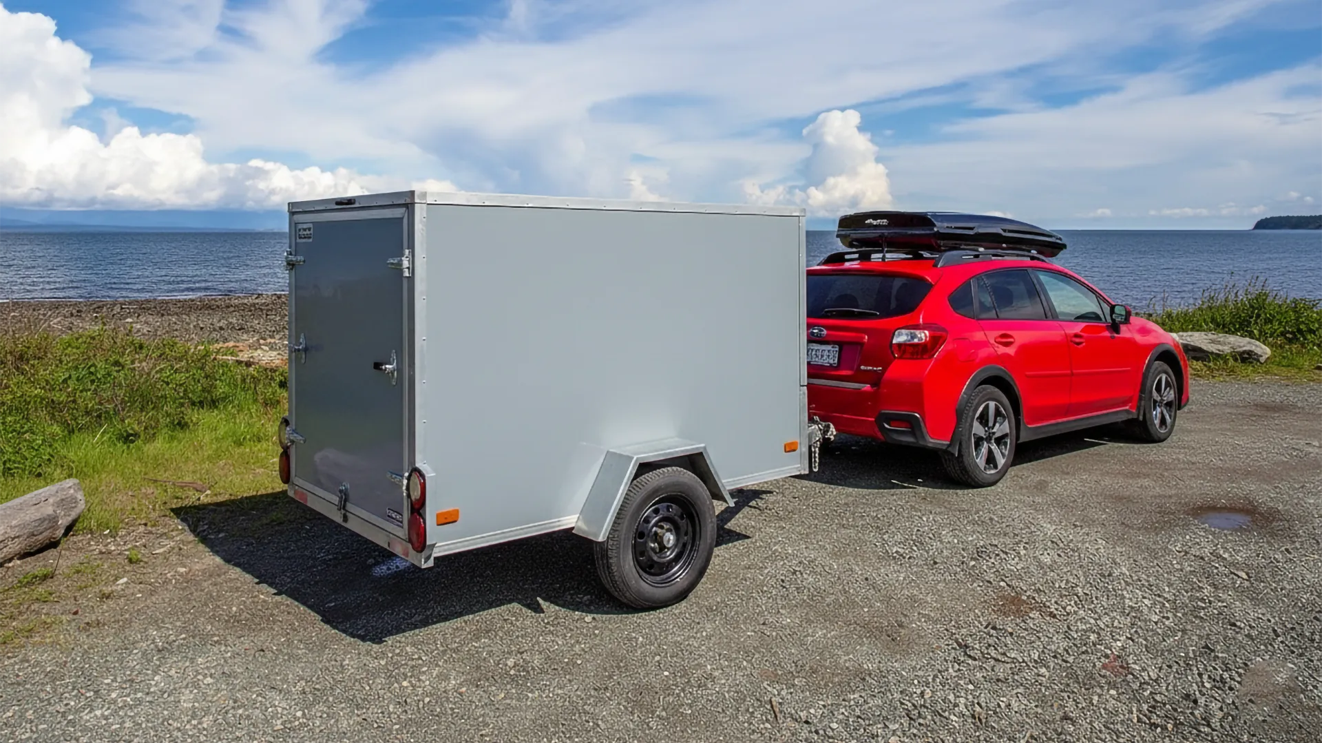Light Utility Trailer Steel Wheels