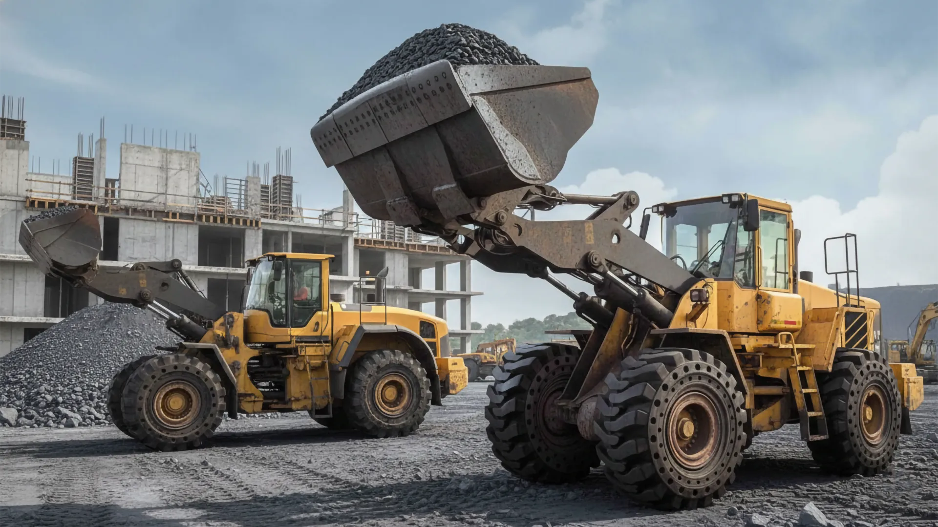 Wheel Loader Solid Tires