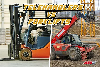 Telehandlers and Forklifts: Key Differences