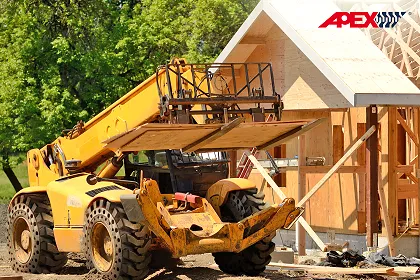 Telehandlers. Pneumatic vs Solid vs Foam-Filled Tires