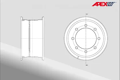 Measuring Your Solid Tire Rim