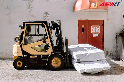 Forklifts vs Solid Tires