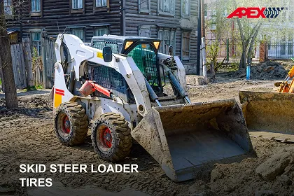 Skid Steer Loader: Tire And Machine Uses