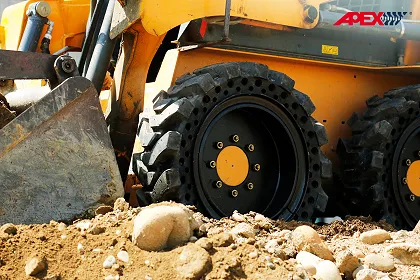 Skid Steer Loader Solid Tires