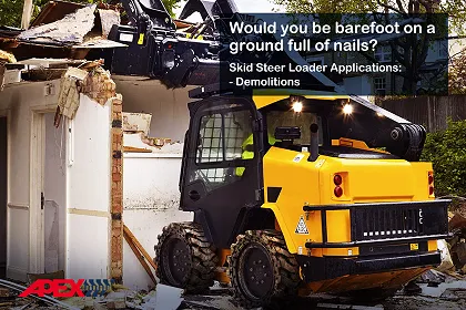 Skid Steer Loader: Demolition