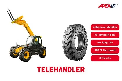 What To Look For When Purchasing Telehandler Tires