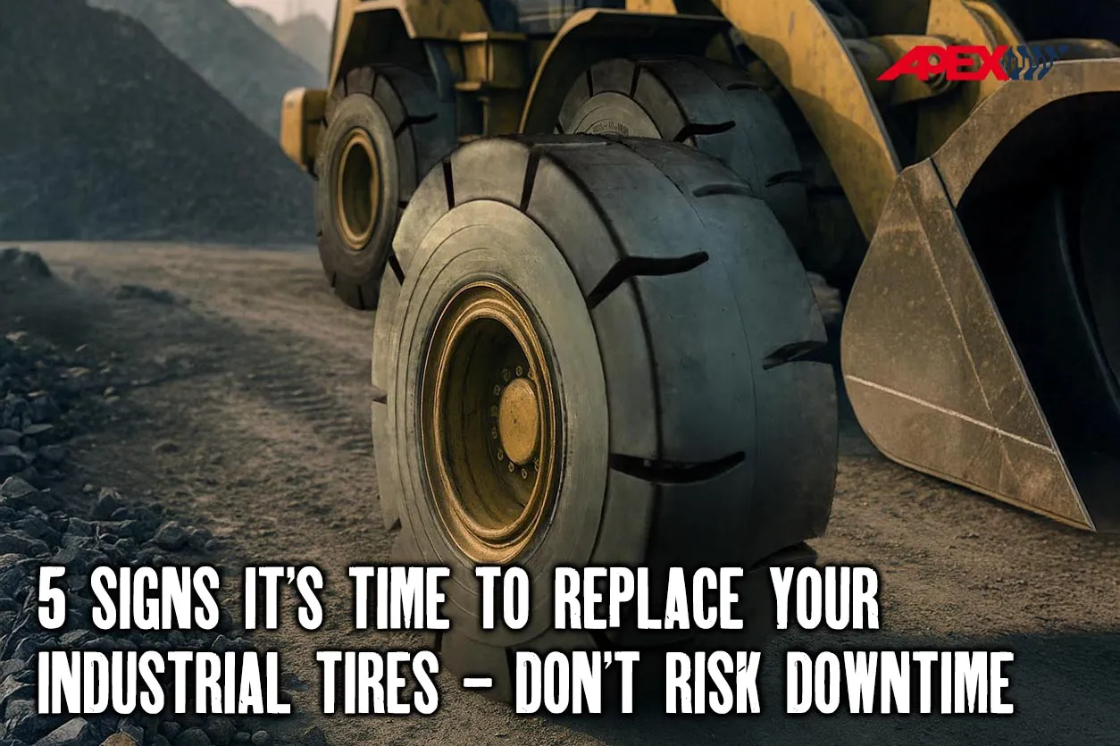 5 Signs It’s Time to Replace Your Industrial Tires