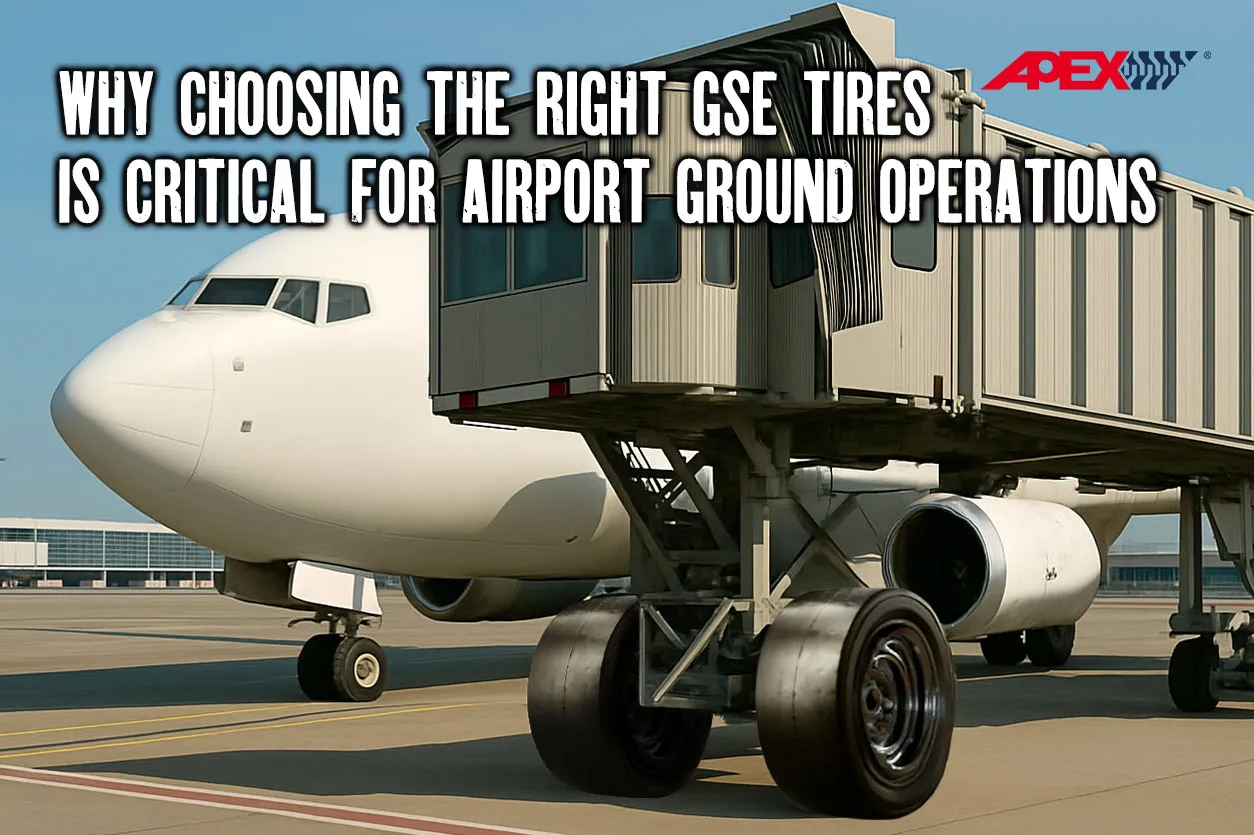 Why Choosing the Right GSE Tires Is Critical for Airport Ground Operations