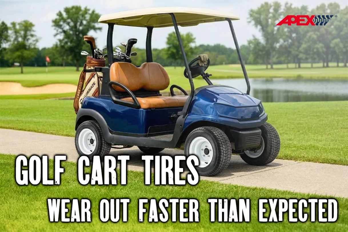 Why Golf Cart Tires Wear Out Faster Than Expected (and How to Fix It)