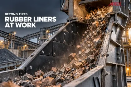 Beyond Tires: How Rubber Liners Protect Chutes, Hoppers and Transfer Points
