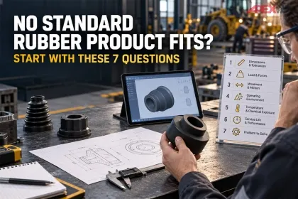No Standard Rubber Product Fits? Here’s What Engineers Need to Know First