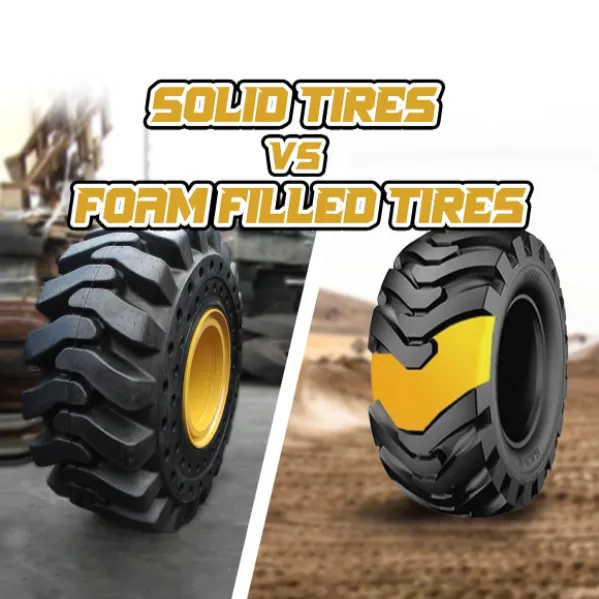 Difference Between Solid And Foam-Filled Tires-APEXWAY PRODUCT CORP.