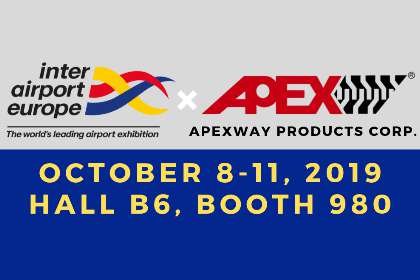 2019.10.08-10.11_Explore APEXWAY at INTER AIRPORT EUROPE Show 2019